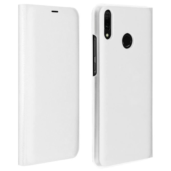 Huawei Y9 2019 Case Pung Kortholder Hard Shell - Hvid Hvid