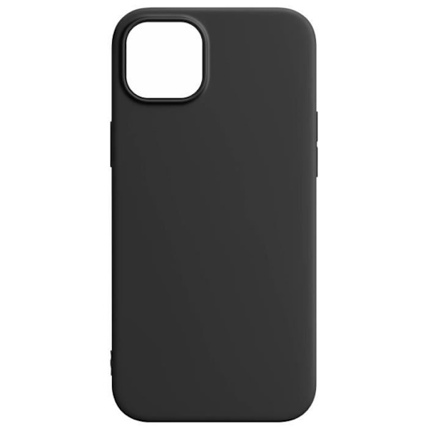 Fodral för iPhone 15 Pro - AVIZAR - Klassisk Fodral - Mjukt silikon - Stötskydd - Elegant finish Svart