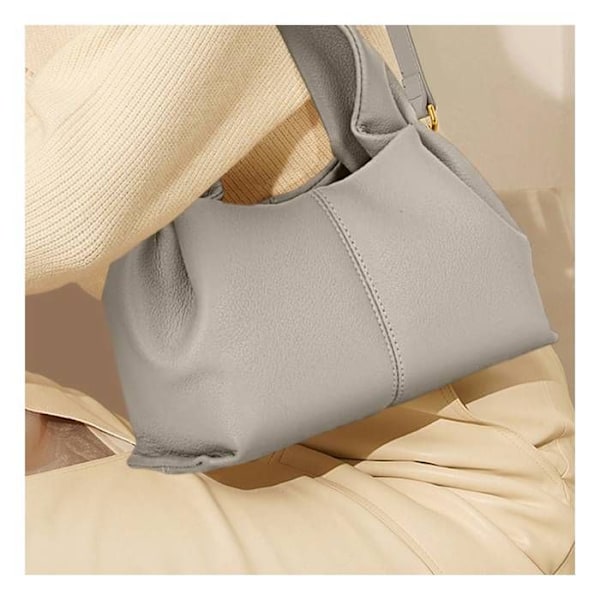 Taske til kvinder med aftagelig skulderrem Gallantry Taupe Beige