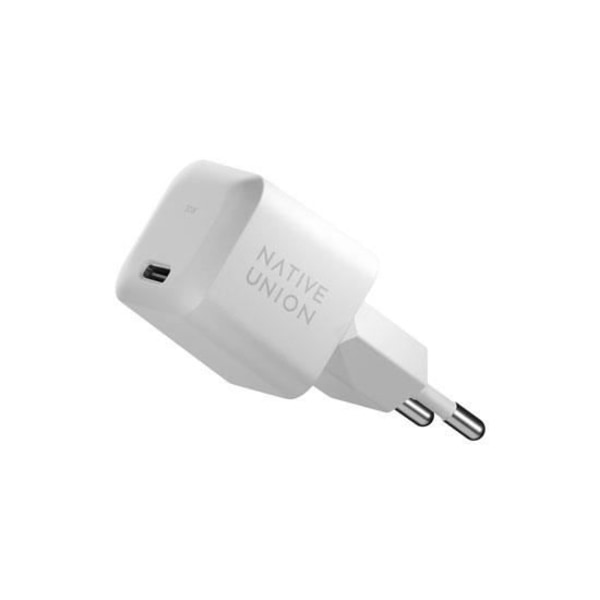 Lader - Native Union - Hurtig GaN PD 30W V2 - Hvid - Kompakt - USB-C Hvid