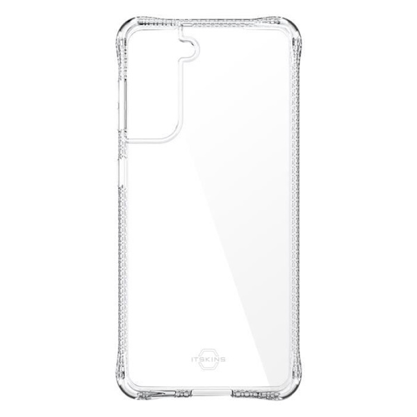 Itskins förstärkt skyddsfodral till Samsung Galaxy S21 Plus - Genomskinlig Vit