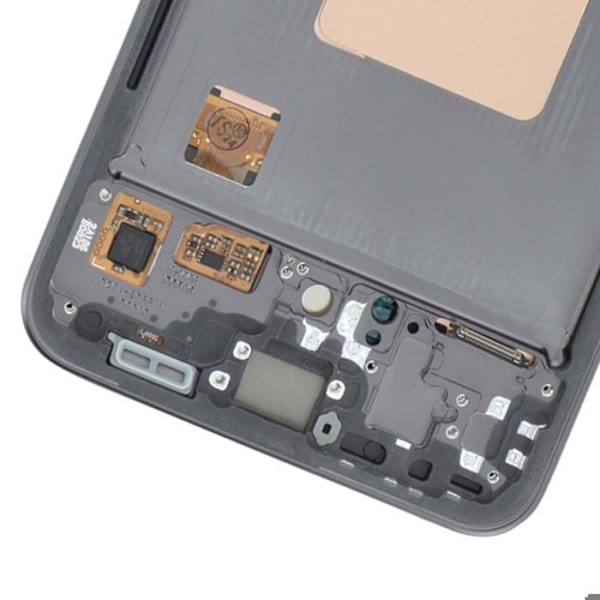 Skärm för Samsung S24 FE LCD + Taktile Glas + Original Samsung Chassi Svart Svart