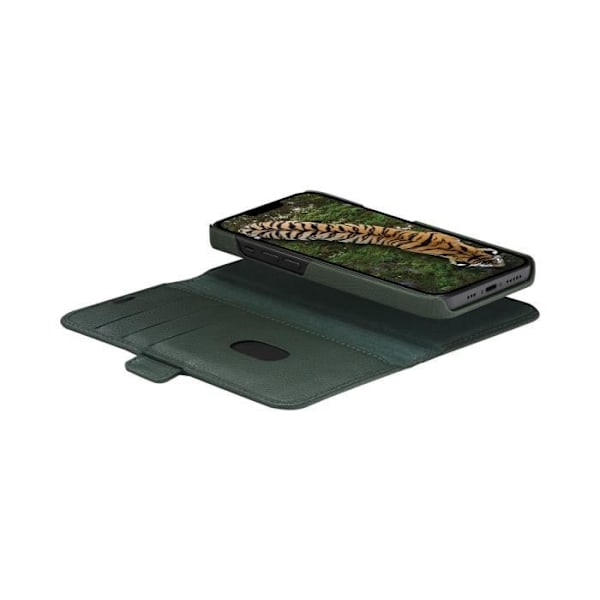 Fodral för Apple iPhone 14 Pro Max Folio 2 i 1 Modell New York med Kortficka DBRAMANTE1928 Mörkgrön Grön