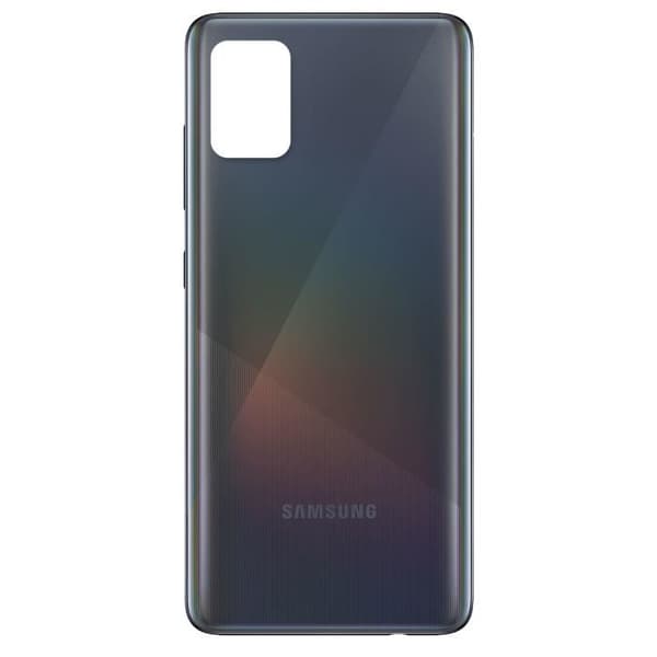 Samsung Galaxy A51 battericover Sort erstatningsbagcover sort
