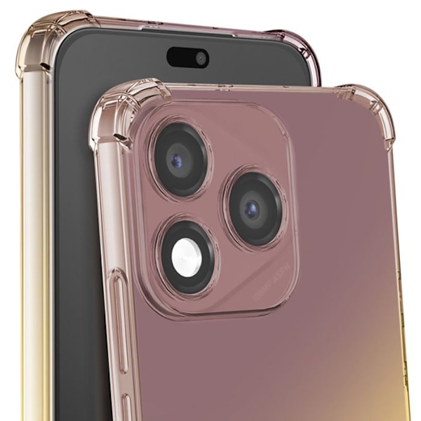 Coque för Honor 400 Lite Mjuk Med Förstärkta Hörnen Design Gradient Enkay Lila