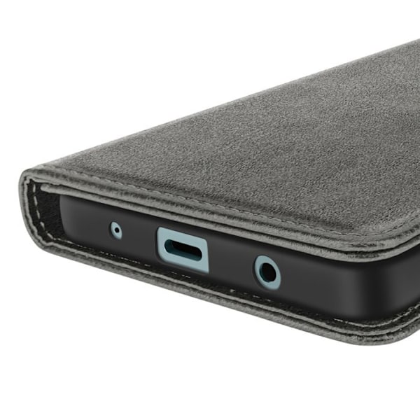 Plånboksfodral - Xiaomi - Redmi A5 - Grå - Videostöd - Magnetflik Grå
