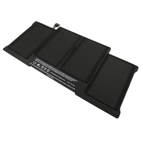 Ersatzbatteri til MacBook Air 13,3" Li-Polymer 7,6V 7250mAh 55Wh Sort Svart