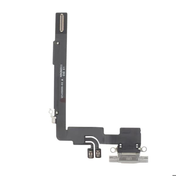 Ladeconnector til iPhone 16 Pro Max Reparation af USB-C og Micro Grå Grå