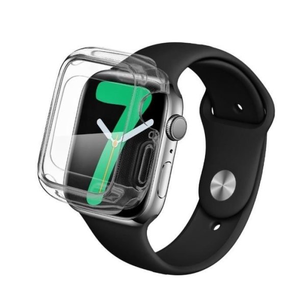 Optiguard oändligt försvar QDOS Apple Watch Serie 7 härdat glas - transparent - 45 mm