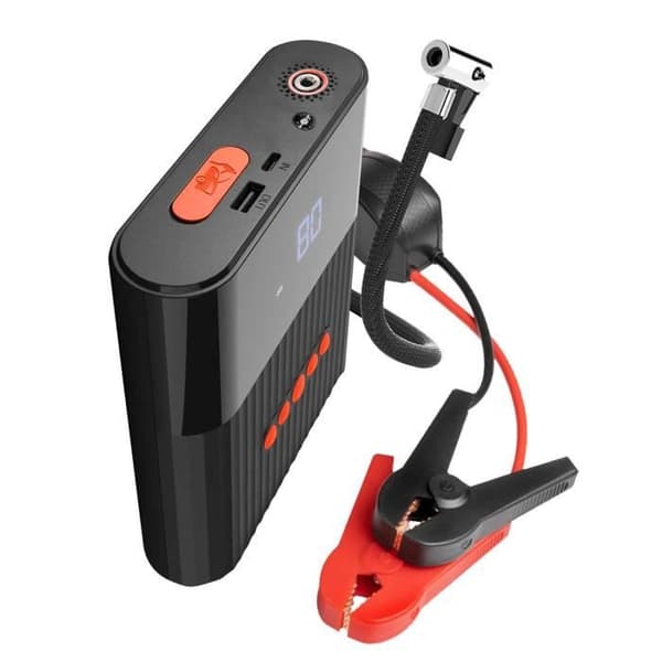 Powerbank - 4SMARTS - PitStop - 8800mAh - Kompressor 3,8 bar - Startkit