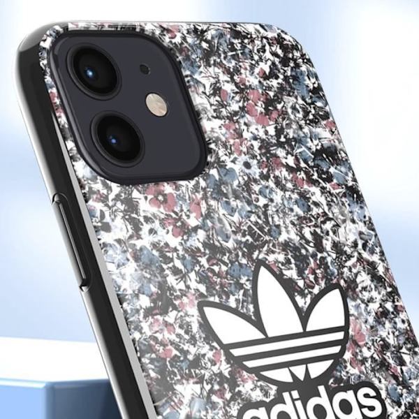 Silikonetui til iPhone 12 Blomstermønster forhøjede kanter Adidas Multicolor