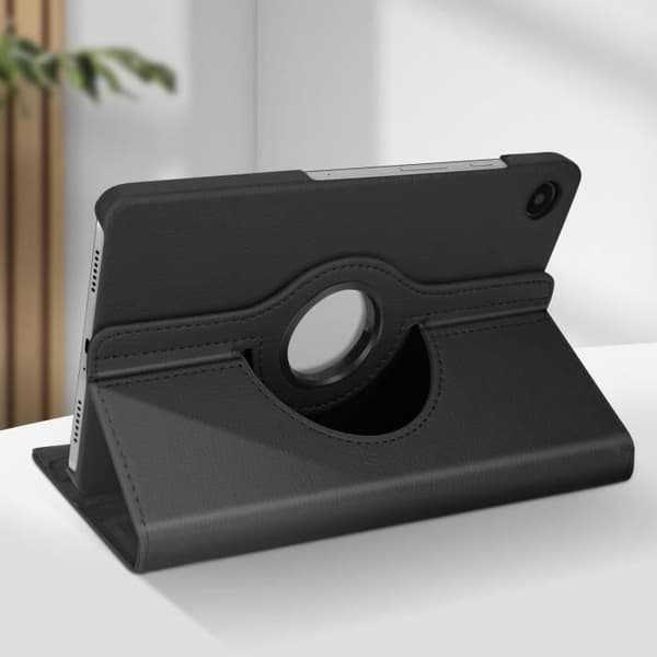 Foliofodral - AVIZAR - Samsung Galaxy Tab A9 Plus - 360° rotation - Svart Svart