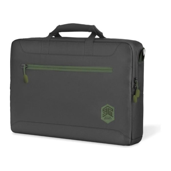 15" ja MacBook Pro 16" ECO Brief stm goods musta laukku