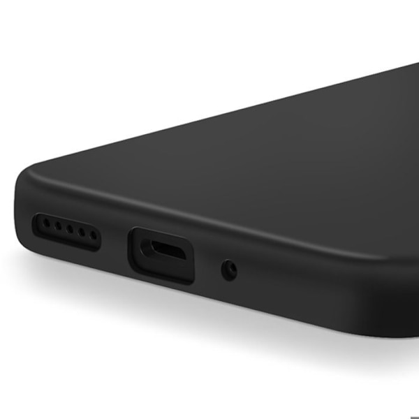 Coque til Xiaomi Redmi 14C Semi-stiv Soft-touch Anti-fingeraftryk Sort Svart
