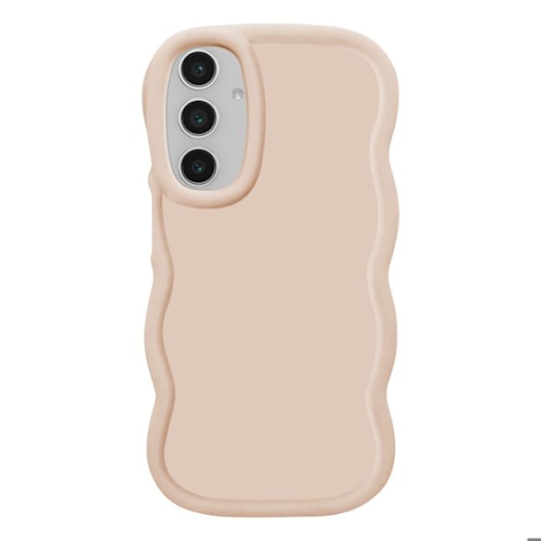 Coque för Samsung Galaxy S23 FE Silikon Stöttålig serie Candy Beige Beige