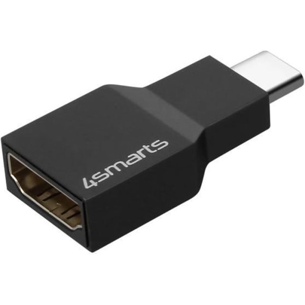 4Smarts Picco USB-C hane till HDMI hona videoadapter 4K upplösning Svart