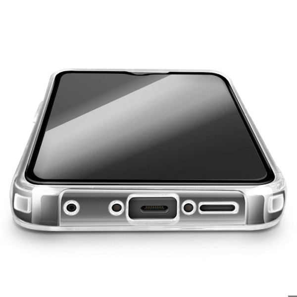 Pakke Beskyttelse til Samsung Xcover 7 Pro Slagfast Cover Tempered Glas Transparent Vit