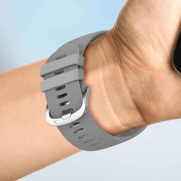 Rem til Samsung Galaxy Watch Active 2 40mm tekstureret silikonegrå