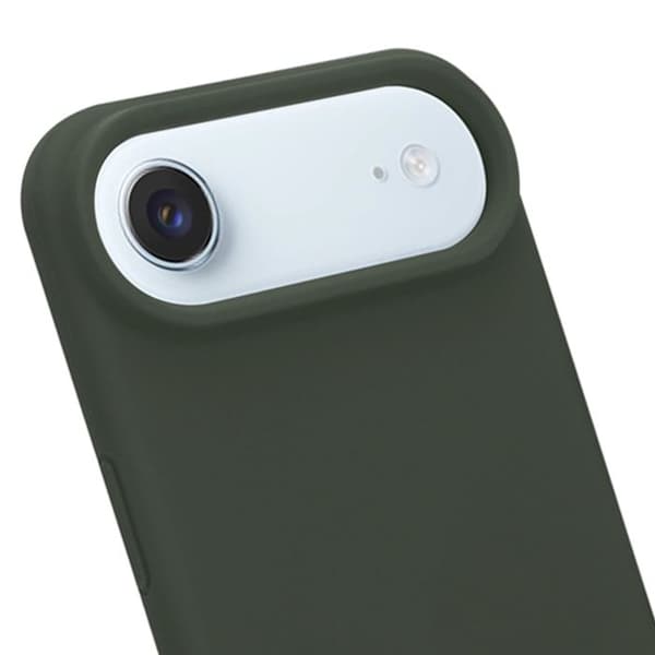 MagSafe-skal til iPhone Air i silikone, serie Velvet Smoothie, taktil grå Grå