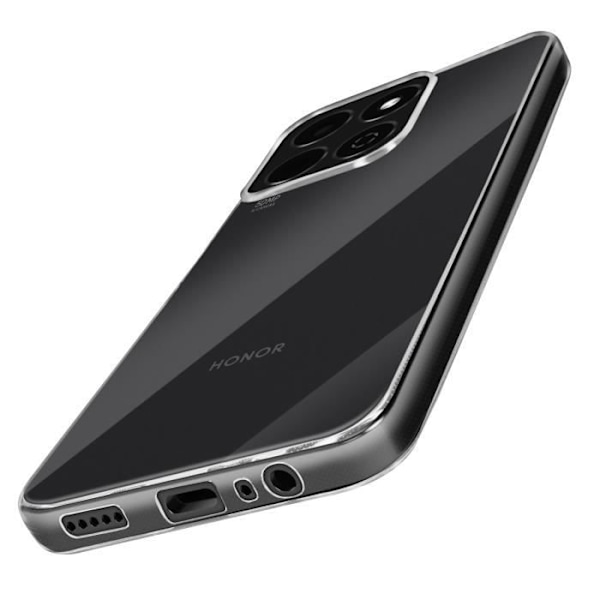 Coque til Honor 200 Smart Silikone Blød Design Tynd Transparent Transparent