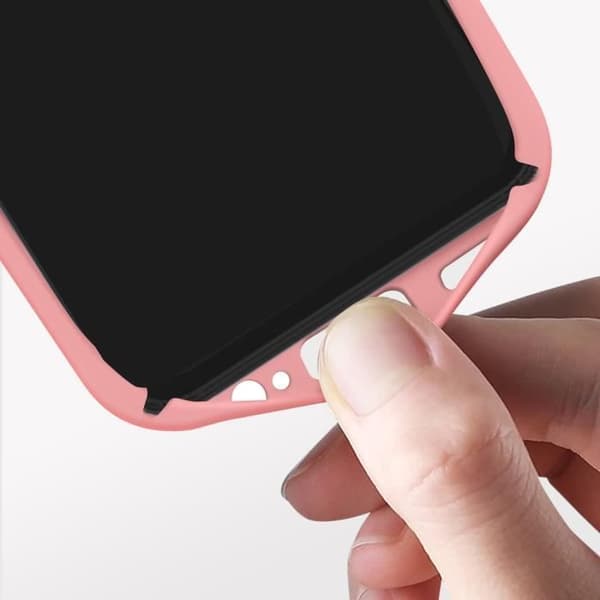 Coque - Snabbt skydd - Samsung Galaxy A14 4G/5G - Semihård - Silikon - Rosa Ros
