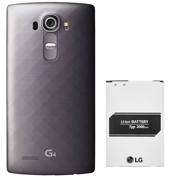 Batteri - LG - BL-51YF - 3000mAh - Litium Jon - Vit Vit