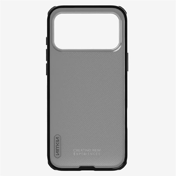 Cover til iPhone 17 Pro Max - TPU+PC, Sort Svart
