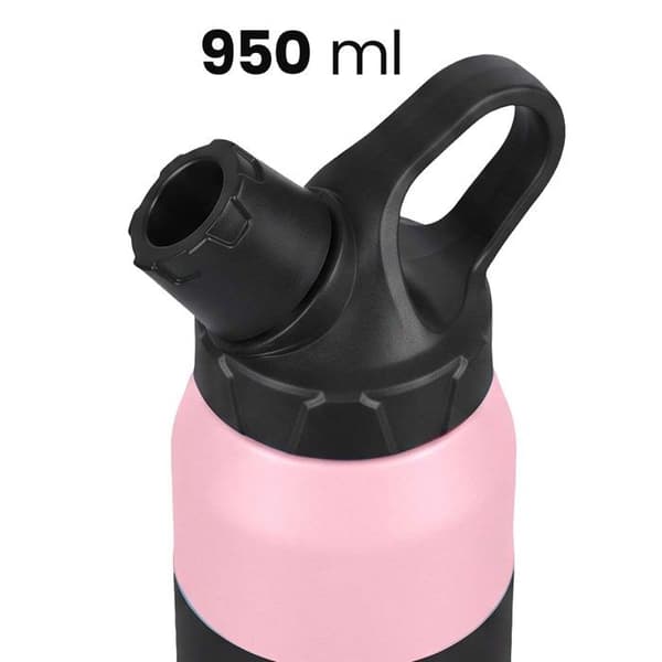 Sport Isoleret Flaske 950 ml i Rustfrit Stål Moderne Design Rosa Ros