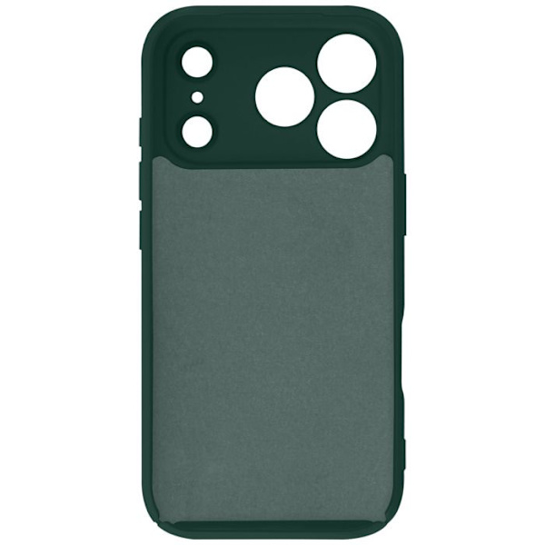 Coque til iPhone 17 Pro Max Soft-Touch i Silikone Hurtig Cover Grøn Grön