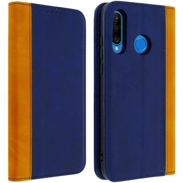 Huawei P30 Lite Folio Kotelo Kortin säilytysteline Toiminto Midnight Blue Blue