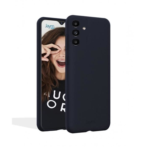 Taske til Samsung Galaxy A33 5G - JAYM - Premium silikone mikrofiber - Blå Blå