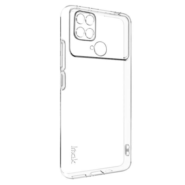 Pehmeä ja ohut suojakotelo Xiaomi Poco C40:lle - IMAK - Läpinäkyvä - Korotetut kameran reunat Transparent