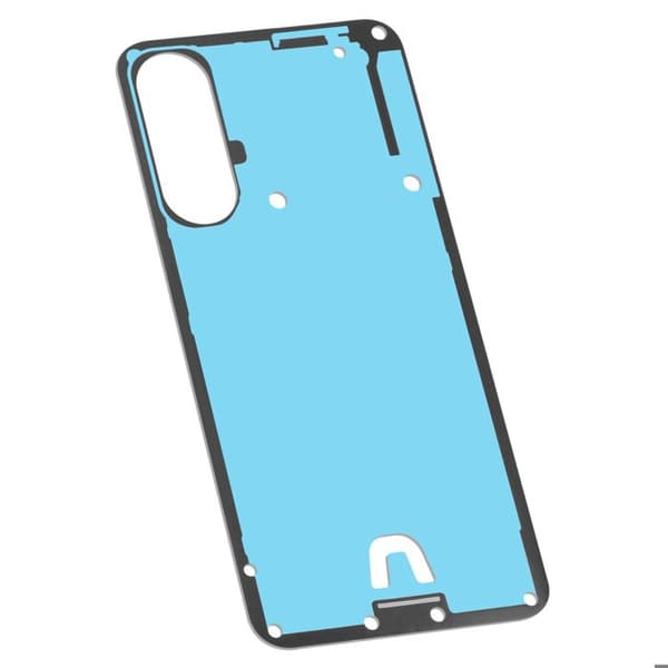 Facade Klæbemiddel Bageste Glas til Galaxy A17 4G Sort / Blå Svart blå