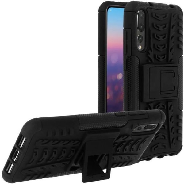 Huawei P20 Pro etui Stødsikker beskyttelse + integreret support - sort