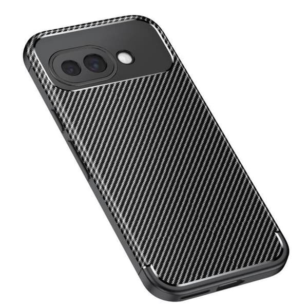 Coque - Google - Pixel 9a - Silikoni - Iskunkestävä - Liukumaton Musta Svart