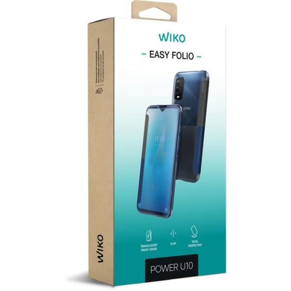 Folio NIGHT BLUE WIKO POWER U10 flip taske