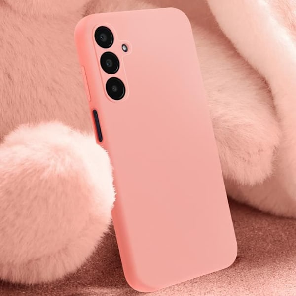 Fodral till Samsung Galaxy A25 5G Halvstyv Soft-touch Anti-fingeravtryck pulverrosa