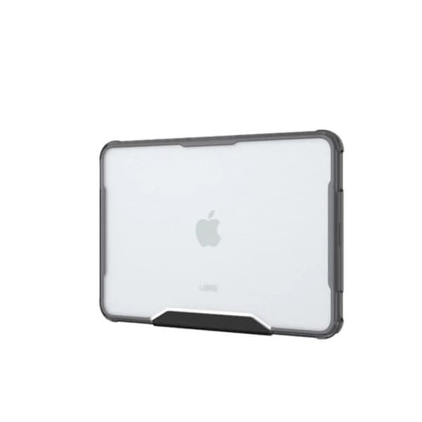 Coque - UAG - MacBook Neo - Stødabsorberende - Forstærkede hjørner - Gennemsigtig med sorte indlæg Vit