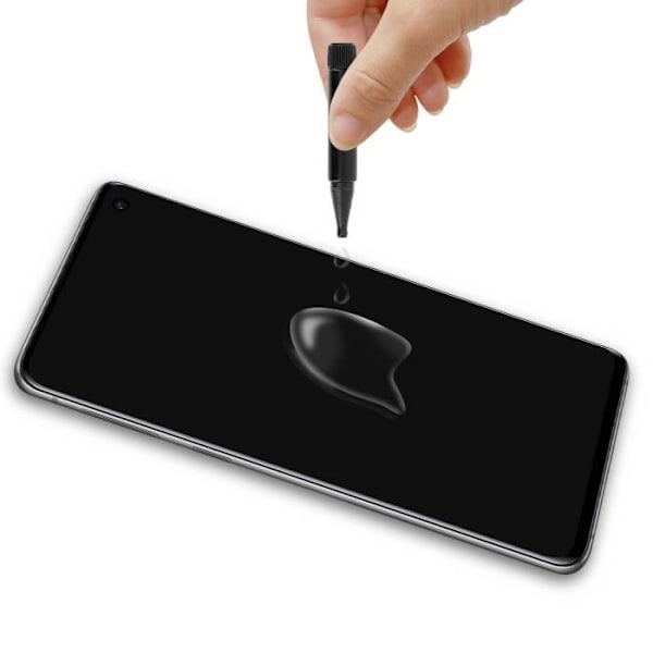 Skärmskyddsfilm - AVIZAR - Galaxy S10 - Böjt härdat glas - Installationssats ingår - Optimalt skydd