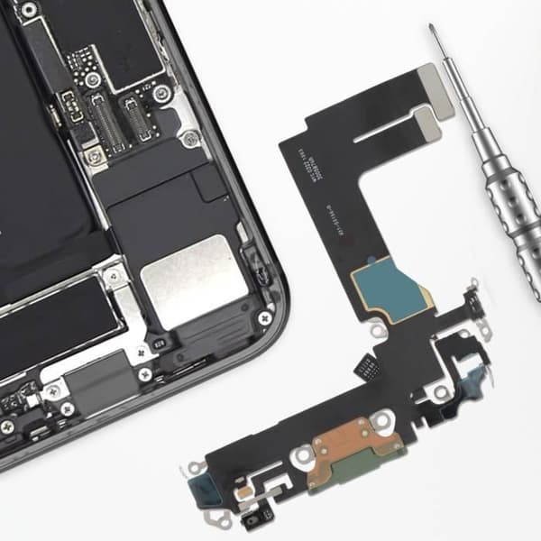 Lightning Charge Connector til iPhone 13 Mini - RELIFE - Grøn - Integreret mikrofon Grön