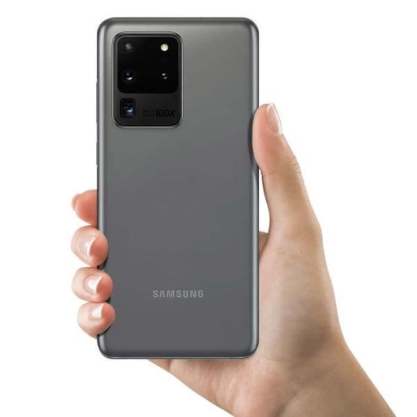 Samsung Galaxy S20 Ultra Batteriskal Grå Grå Ersättningsbaksida