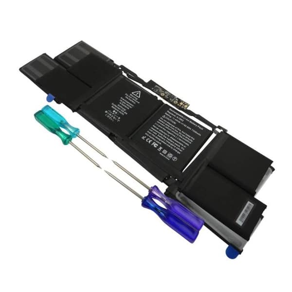 Batteri - AVIZAR - MacBook Pro 15" A1990 - 11,4V - 7336mAh - Li-Polymer Sort Svart