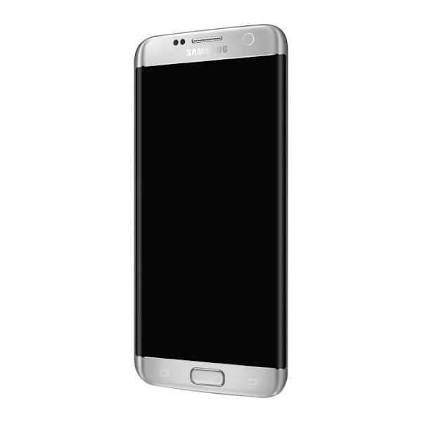 Samsung Galaxy S7 Edge Komplet Blok LCD-skærm Touch Glas Original Sølvgrå