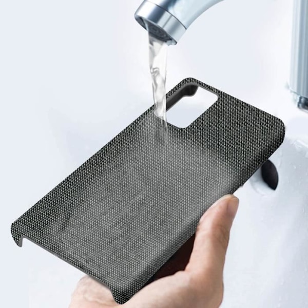 Coque Samsung Note 20 - AVIZAR - Kova Kankaat viimeistely - Ultra-kestävä ja tyylikäs suojus Grå