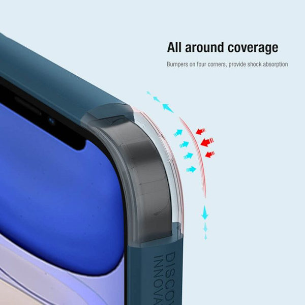 Skal för iPhone 14 - Nillkin - Super Frosted Shield - Vattentät IP68 - Stötskydd - Svart Svart