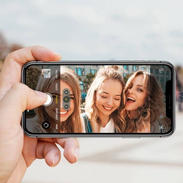 Frontkamera - AVIZAR - iPhone 11 Pro - Erstatningslinse - Sort - 20 g