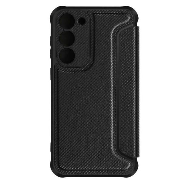 Fodral kompatibelt med Samsung S23 Plus Carbon Elite Black Fodral