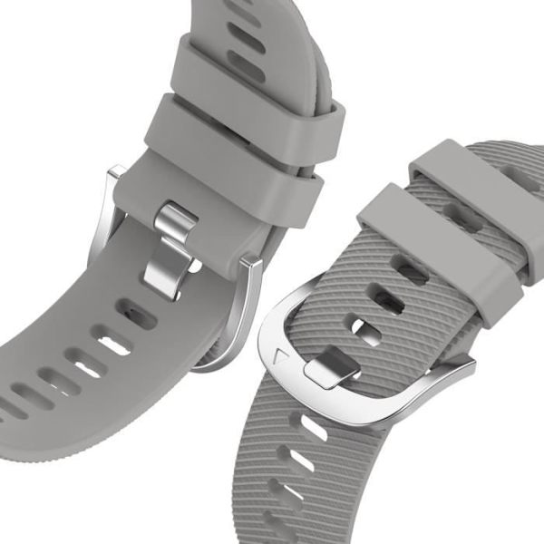 Rem til Samsung Galaxy Watch Active 2 40mm tekstureret silikonegrå