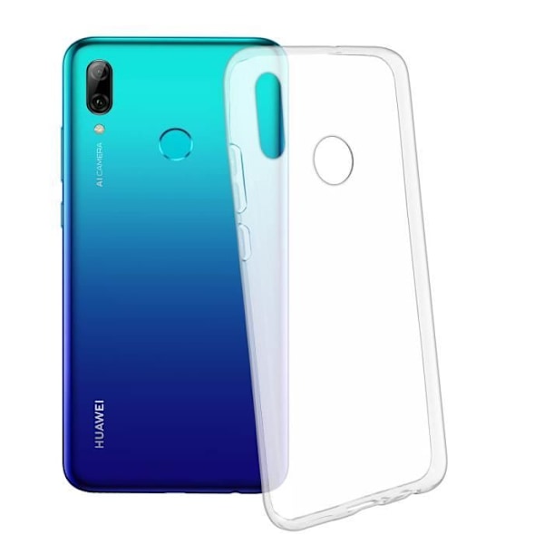 Coque - AKASHI - Huawei Y7 2019 - Blød Beskyttelse - Ultra-tynd - Gennemsigtig Vit