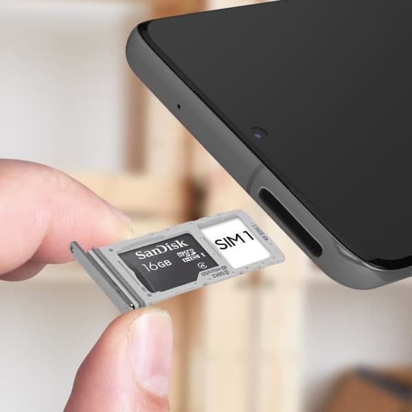 Ersättningsfack för SIM-kort för Samsung Galaxy S20 Plus och S20 Ultra Grey Grå